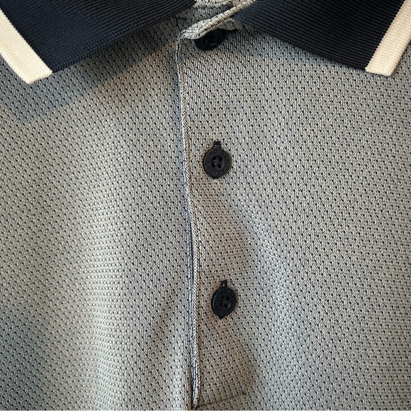 Adidas Mens Golf Polo Light Blue Grey Size 2XL - Picture 4 of 7